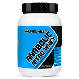 Home Immunelabz Nutrition – Anabolic Nitro Whey (2lbs) | 25g Protein | Irish Chocolate