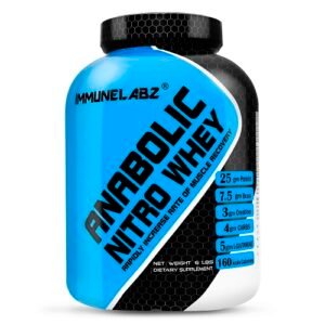 Home Immunelabz Nutrition – Anabolic Nitro Whey (5lbs) | 25g Protein | Irish Chocolate