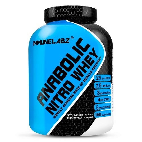 12-A NITRO 5LB Immunelabz Nutrition – Anabolic Nitro Whey (5lbs) | 25g Protein | Irish Chocolate