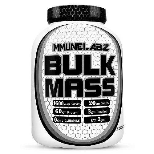 13-A BULK MASS 6LB Immunelabz Nutrition – Bulk Mass Gainer (6lbs) | 15g Protein | Banana Creame, Chocolate, Kesar Pista, Mango, Strawberry, Vanilla Flavours