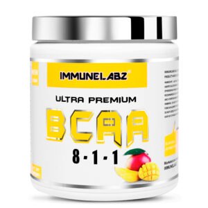 Immunelabz Nutrition Ultra Premium BCAA 8:1:1 | 10g BCAA Per Serving Advanced Muscle Recovery & Performance Formula | 300g