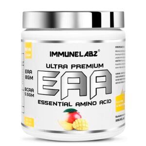 Immunelabz Nutrition Ultra Premium EAA + BCAA Formula | 8g EAA & 5.5g BCAA Advanced Muscle Recovery & Performance Support | 390g