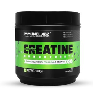 Immunelabz Nutrition 2.0 Micronized Creatine Monohydrate | Pure Strength, Power & Muscle Performance Formula | 300g