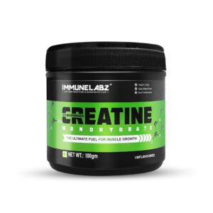 Immunelabz Nutrition 2.0 Micronized Creatine Monohydrate | Pure Strength, Power & Muscle Performance Formula | 100g