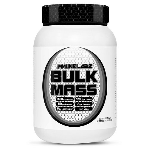 4-A BULK 1KG Immunelabz Nutrition – Bulk Mass Gainer (6lbs) | 15g Protein | Banana Creame, Chocolate, Kesar Pista, Mango, Strawberry, Vanilla Flavours