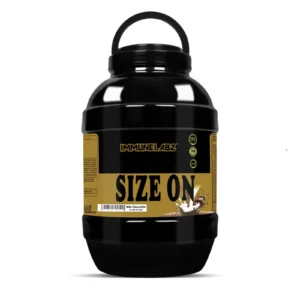 Immunelabz Nutrition Size On Mass Gainer | 10lbs | Vanilla, Milk Chocolate Flavours